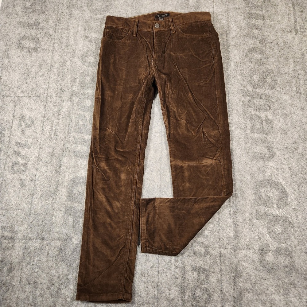 banana republic Jeans men's size 32x28 brown corduroy Traveler voyageur